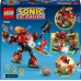 LEGO Sonic the Hedgehog Knuckles kontra Dr. Eggman w mechu Egg Crusher (77005)
