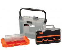 Akku-Schlagbohrschrauber BCKSB04, 18Volt(orange/schwarz, 2x Li-Ionen Akku 1,5Ah, Aufbewahrungsbox, 78-teiliges Zubehör-Set)