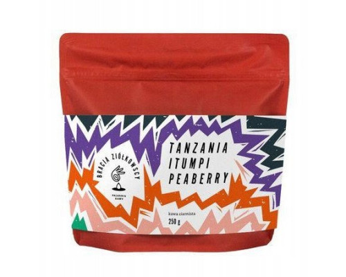 Bracia Ziółkowscy - kawa ziarnista Tanzania Itumpi Peaberry Washed Filter 250 g
