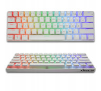 KBcustom KB61  Hot Swap RGB Dla Graczy Red/Z Switch