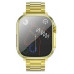 Smartwatch Hoco 1,96" TFT z funkcją rozmowy Y12 Ultra titanium złoty [EOL]
