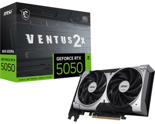MSI GeForce RTX 5050 Ventus 2X OC 8GB GDDR6 DLSS4