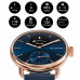 Withings Scanwatch 2 - zegarek z funkcją EKG, pomiarem pulsu i SPO2 oraz mierzeniem aktywności fizycznej i snu (38mm, blue rose gold)