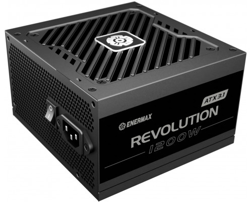 Enermax Power Supply 1200W Revolution3 80+ Gold Black ATX3.1