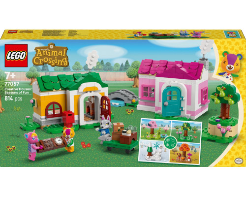 LEGO Animal Crossing Kreatywne domy: Pory zabawy (77057)