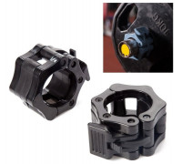Gym Rage Collar Szczękowy na barbell bar pcs.angę 28 mm zaciski JAW LOCK zestaw 2 pcs. Black
