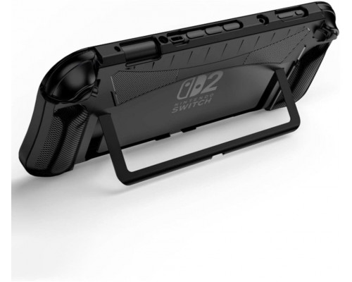 Etui Nintenfor Switch 2 protective TPU Carbon Twill Case, cwith arne