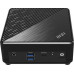 MSI CUBI N ADL S-225BEU komputer typu barebone Wielkość PC 0.5L Black N100