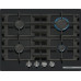 Bosch Serie 4 PNP6B6K40 płyta kuchenna Czarny Wbudowany 59 cm Gaz 4 stref(y)