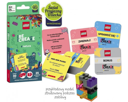Lego Recreate. Karty wyzwań. Natura