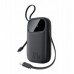 Baseus EnerFill FC31 20000mAh 22.5W ar displeju cyfrowym i 2 wbudowanymi kablami (USB-C + Lightning) - black