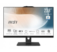 MSI AIO Modern AM242P 1MG-2004EU Intel Core 5-120U 24 IPS LED FHD Non-Touch Anti-Glare 16GB SSD512GB M.2 AX211 WiFi 6E Windows 11 Pro Black
