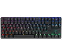 CHERRY XTRFY MX 8.2 - Tastatur - 80% - TKL - Hintergrundbeleuchtung - kabellos - Bluetooth 5.2, 2.4 GHz, USB-C - QWERTZ - Deutsch - Tastenschalter: CHERRY MX2A Brown - Schwarz