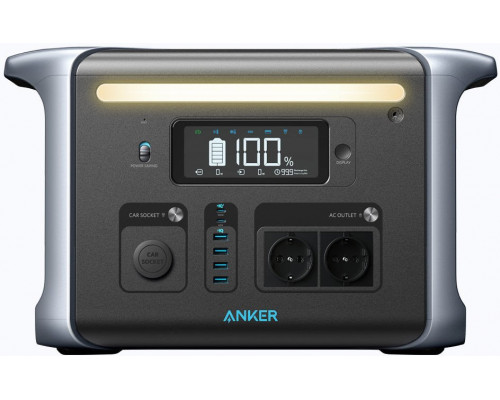Anker PowerHouse 757 - Tragbares kraftwerk - 1.500.W - AC 220-240 / DC 11-30 V - Lithiumeisenphosphat - 1229 Wh - Ausgangsanschlusse: 13