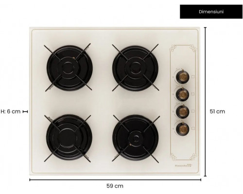 BERVIN DIS TICARET LTD STI HAUSBERG HB-570RST Dujinė kaitlentė
