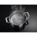 Induction hob AEG IKE74471IB, installed only in a stone-type worktop