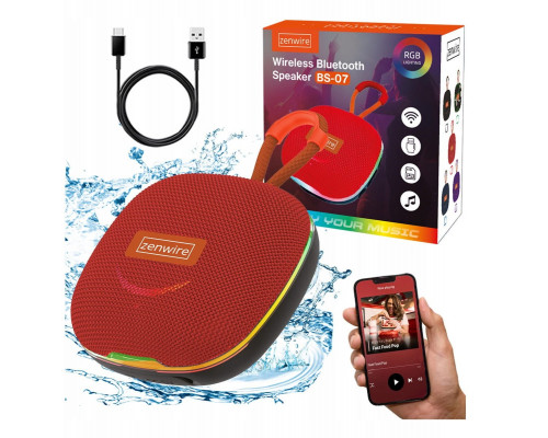 Mini Bluetooth Portable Boombox Bezprzewodowy z Radio FM MP3 13W Zenwire BS-07