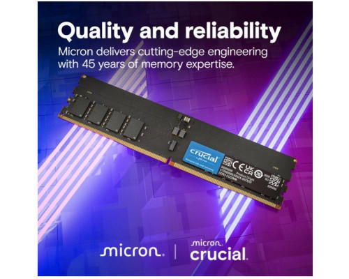 crucial DDR5 128GB/6400(2*64GB) CL52 CUDIMM