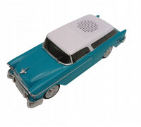 bluetooth RETRO WS-1955 ,10W,radio FM,USB, TF,wyświetlacz LED,akumulator 1500mAh,turkusowy