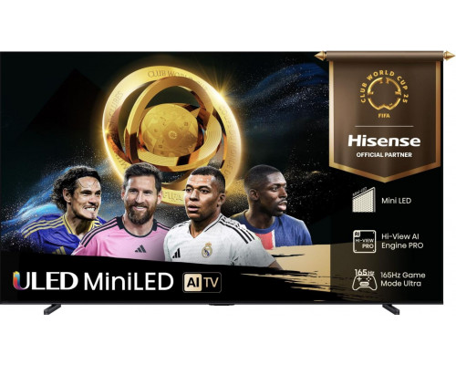Hisense U7Q  100''  4K UHD  Mini LED  melna - Televizors  100U7Q (6942351418414)
