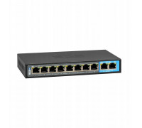 BCS-B-SP0802G BCS BASIC Switch 8x PoE, 2xRJ45 Gigabit