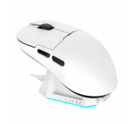 gamingowa bezprzewodowa  Ajazz  AJ159P MC -3 Mod-White-Pixart 3311 Charging Dock