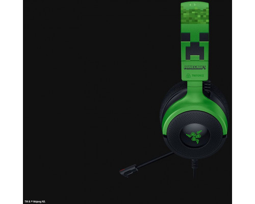 Razer Kraken V4 X Zestaw słuchawkowy Przewodowa Opaska na głowę Gaming USB Type-C / USB Type-A Czarny, Zielony