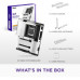 NZXT N7 B850 WiFi White DDR5 AM5 White Cover N7-B85XT-W1