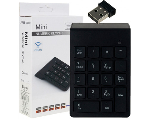 TG67391 BEZPRZEWODOWA KLAWIATURA NUMERYCZNA USB LAPTOP PC