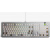 Glorious GMMK 3 Pro 100 % Custom  do gier - Barebone, układ ANSI, srebrny