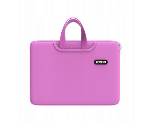 BWOO neoprenowa torba na laptopa z uchwytem 14" pink