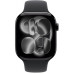 Watch Series 11 42mm Jet Black /Black Sport Band - S/M