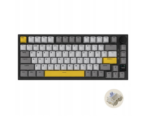 AK820 Pro Gift Switch Black-Gray-Yellow-3 Model RGB