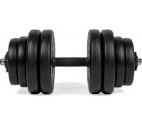 VIRTUFIT REGULOWANY SET PRO - SET SZTANGA I TALERZE - ŻELIWO - 1 X 15 KG
