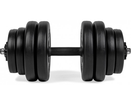 VIRTUFIT REGULOWANY SET PRO - SET SZTANGA I TALERZE - ŻELIWO - 1 X 15 KG