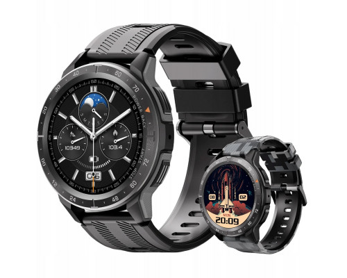 Fossibot W101 Smartwatch - zegarek smart Black