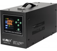 charger emergency KEMOT PROsinus-1500/24-LFP4 przetwornica z czystym przebiegiem sinusoidalnym i funkcją ładowania 24V 230V 1500