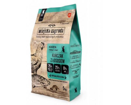 chicken z łososiem 5kg