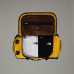 The North Face NF0A52ST sport bag 50 l Nylon, Poliester Czarny, Pomarańczowy
