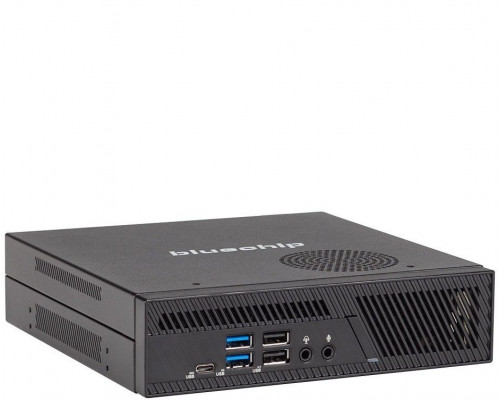 bluechip BUSINESSline S3137 Intel® Core™ i3 i3-14100 8 GB DDR5-SDRAM 500 GB SSD Windows 11 Pro Mini PC Black