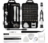 TOOLKITI PRECYZYJNYCH Z BITAMI BSA-115 czarny