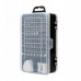 TOOLKITI PRECYZYJNYCH Z BITAMI BSA-115 czarny