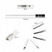TOOLKITI PRECYZYJNYCH Z BITAMI BSA-115 czarny