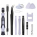 TOOLKITI PRECYZYJNYCH Z BITAMI BSA-115 czarny