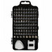 TOOLKITI PRECYZYJNYCH Z BITAMI BSA-115 czarny