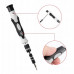 TOOLKITI PRECYZYJNYCH Z BITAMI BSA-115 czarny