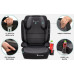 FMonroe FOTELIK SAMOCHODOWY MODEL MATTEO SZARO-BLACK R129 100-150 CM ISOFIX