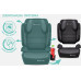 FMonroe FOTELIK SAMOCHODOWY MODEL MATTEO SZARO-BLACK R129 100-150 CM ISOFIX