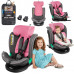 KinderKraft LEONARDO 360 Pink-Gray 40-150 CM R129 ISOFIX