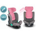 KinderKraft LEONARDO 360 Pink-Gray 40-150 CM R129 ISOFIX